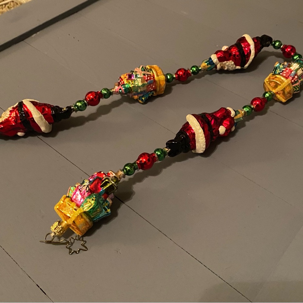 Christopher Radko Ornament garland #2